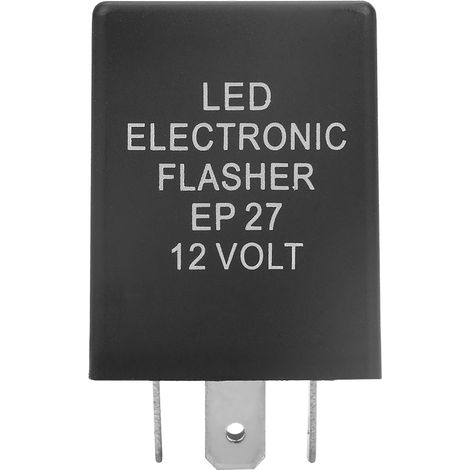 Relais clignotant à LED EP27 à 5 broches pour corriger le clignotement excessif des clignotants (12V) (1/5)