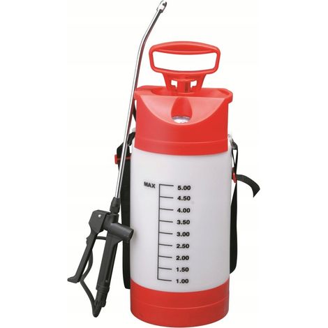 Pulverizador a presi贸n SprayerPRO de 5 l con man贸metro SX-CS5C