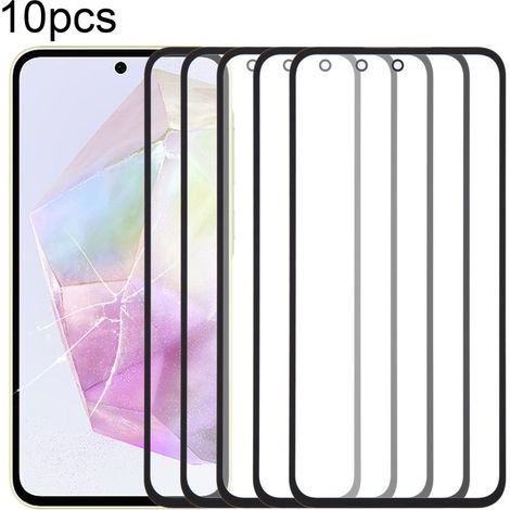 For Samsung Galaxy A35 SM-A356B, front screen protector in glass/LCD mirror with adhesive. (1/4)