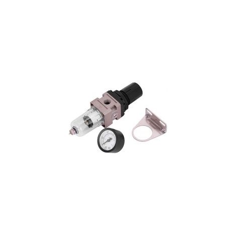 AW2000-02 Unité de traitement d'air Filtre Régulateur pneumatique Séparateur huile/eau (1/5)
