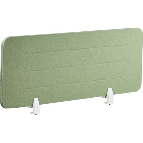 Desk Screen 120 x 40 cm Green ZIGGY (1/5)