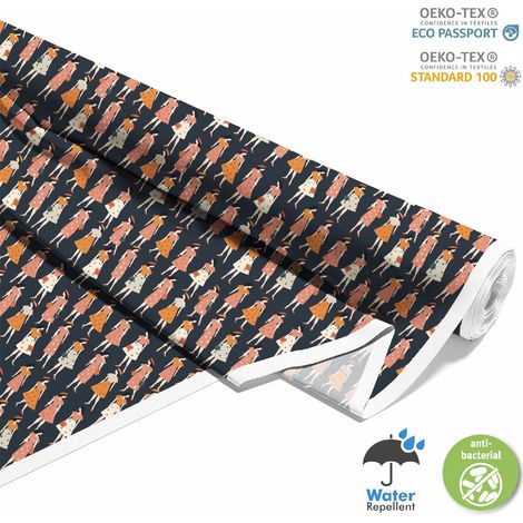 TISSUS DÉCORATIFS D'EXTÉRIEUR OXFORD - Motif Femini DX10317 (1/5)