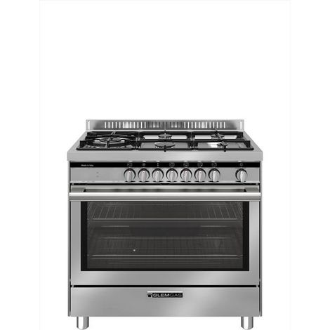 Glem Gas ST96TMI cucina Elettrico Cromo, Acciaio inox (1/5)
