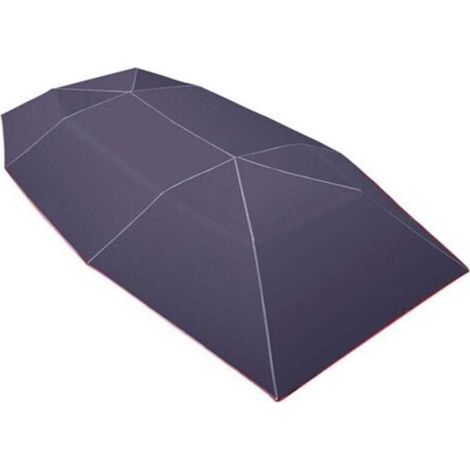 Toile pare-soleil voiture 4,2 x 2,1 m – Imperméable – Bloque 99% des UV – Protection contre poussière et intempéries – Tissu Oxford bleu (1/4)