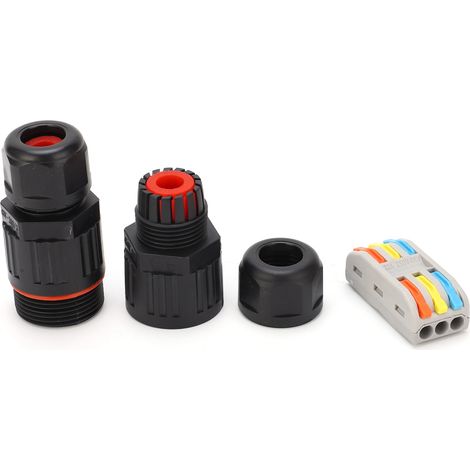 Drahtverbinder IP68 wasserdicht PA66 flammhemmend Draht zu Draht Lampenzubehör CDF-200/3(Pct23) (1/5)