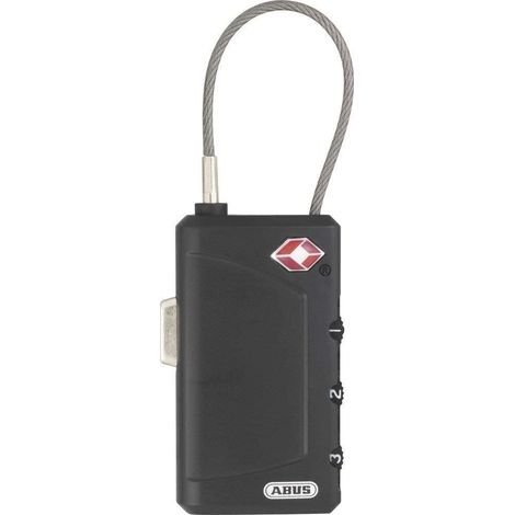 ABUS 53094 148 TSA 30mm Combination Cable Luggage Lock – Secure Travel Lock with TSA Compatibility