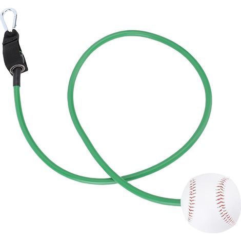 Aide à l'entraînement Innovante de Baseball et de Softball avec Corde de Tension élastique pour Renforcer Les Muscles des épaules et des Bras, 9 Kg, Vert (1/5)