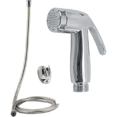 Kit Doccetta Bidet - Jet Intime Réglable - Poignée Ergonomique Antidérapante - Adapté Personnes Âgées et Handicapées - 1 Pièce (1/2)