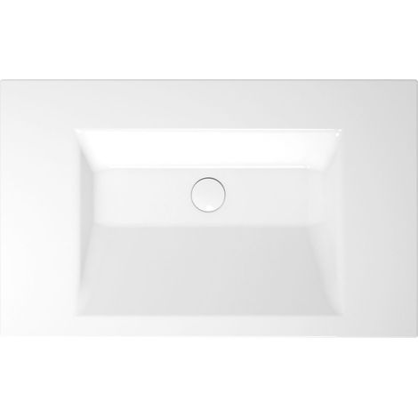 BetteAqua lavabo empotrado, 1 agujero para grifo, sin rebosadero, (1/5)