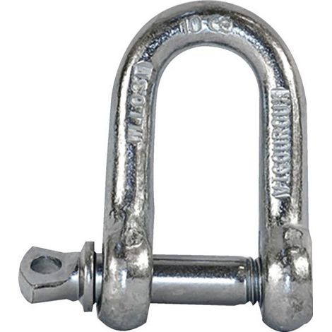 Manille Droite Inox 14mm Résistance Marine Et Levage Lourd - Vigouroux