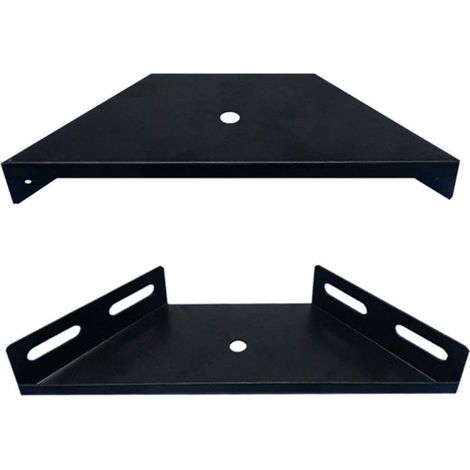 Corner Bracket, 2 x Corner Bracket Angle Bracket Trapezoidal Plate Corner Flange Corner Bracket Bed Frame Accessories Furniture Fastener Corner Connector, Bed Gusset 230x92x71mm (1/5)