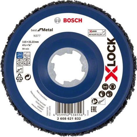 BOSCH DISCO DE LIMPIEZA X-LOCK