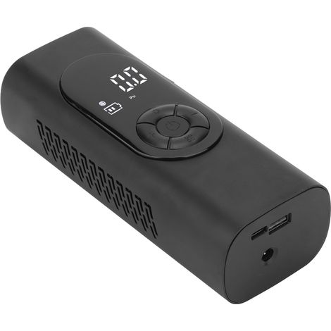 Gonfleur de pneu 12V 20L/min Pompe à air portable sans fil avec écran LCD numérique pour voiture Compresseur d'air compact auto gonflage rapide (1/5)