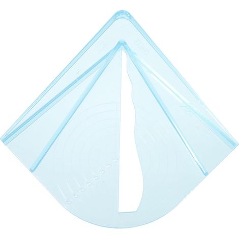 Outil de Centrage pour Bois Portable en Plastique Mesure Précise, Règle de Menuiserie pour Projets DIY et Artisanat (1/5)