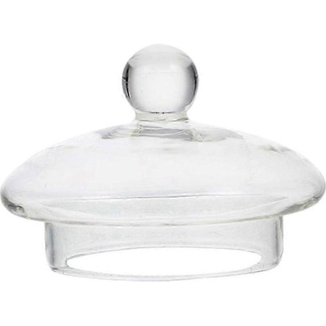 Couvercle de théière en verre transparent, couvercle de rechange pour théière.