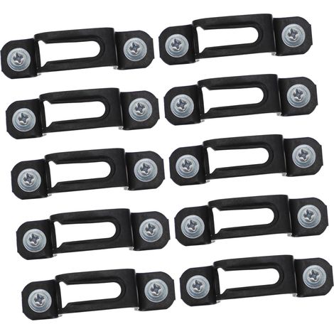 Ensemble de 50 fixations invisibles durables et faciles à installer (1/5)