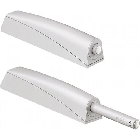 Push to Open Amortisseur Porte Placard 2 Pièces Loquet Magnetique Push Open Poussoir Placard Fermeture Magnétiques pour Armoire Systeme Push to Open Amortisseur Tiroir (1/5)