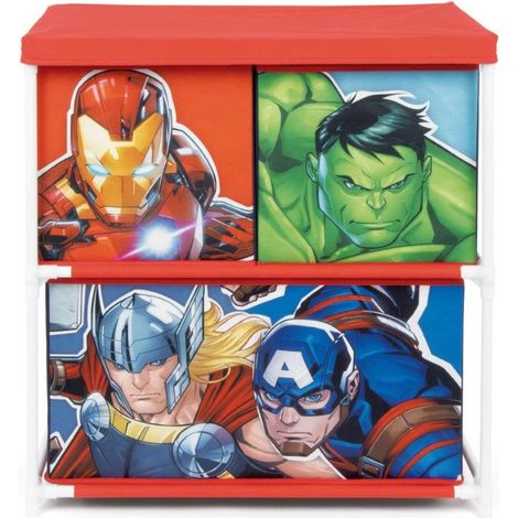 Arditex Avengers Mensola Portaoggetti multicolore 53x30x60 cm