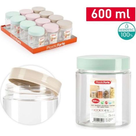 Barattolo in Plastica Montecarlo - 600 ml