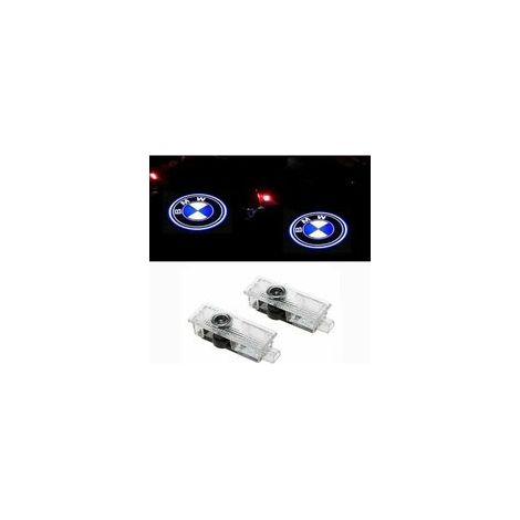 Lumière de bienvenue adaptée à la voiture Bmw, Projection Laser Led avec Logo, éclairage modifié, lumière atmosphérique, 2 pièces (1/5)