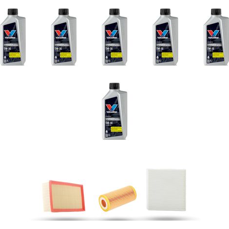 Kit tagliando 3 FILTRI e 6L OLIO compatibile con Audi A1 (GBA) 40 tfsi 2.0 147kw dal 2018 (1/5)
