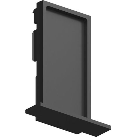 Ideal Lux Faretto Ego 1 luce nero alluminio metallo
