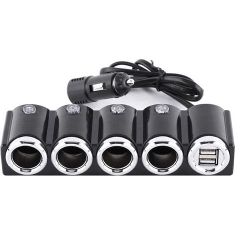 Répartiteur Allume-Cigare - PNI - Lighter PNI 04 - 12V/24V - 4 Sorties - 2xUSB - LED (1/4)