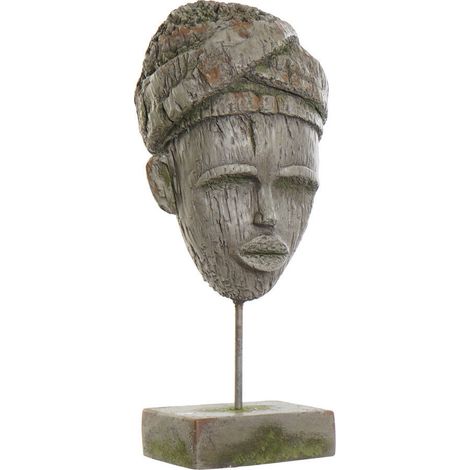DKD Home Decor Figurine Coloniale Grise 20x12x55 cm (1/3)