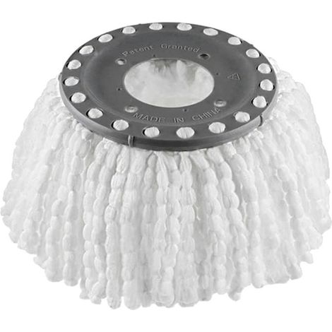 Tête de balai en microfibre de rechange pour balai essoreur O-Cedar Easywring : tête de balai essoreur à 360° pour un nettoyage facile et rapide. Accessoires de recharge. (1/5)