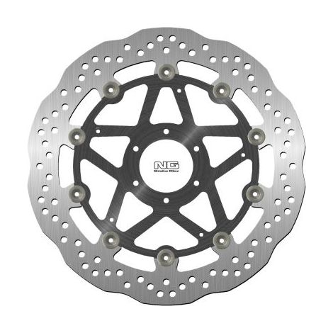 Disco de freno NG Ducati Monster 696/ST4 (320 mm) Wave de aluminio