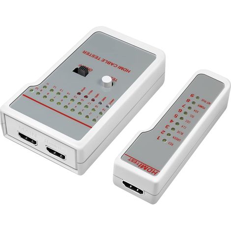 LOGILINK LOGILINK HDMI KABELTESTER, WZ0017 - BERPR FUNG PER SCHNELLTEST BERPR FEN OF HDMI-KABELN, CON OPTISCHEN E AKKUSTI- (1/4)