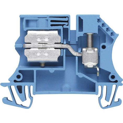 Bloc de jonction de neutre sectionnable Weidmüller WNT 16N 10X3 1019000000-1 bleu 1 pc(s) D15600