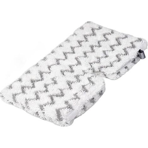 Steam mop cover, mop accessories, mop head S3501, replacement fiber mop pad, grey stripes--DTEKGAZ