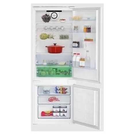 Beko BCSE400E40SN Kombi-Kühlschrank weiß 400 Liter