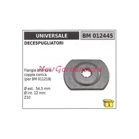 Flangia inferiore coppia conica UNIVERSALE decespugliatore 012445