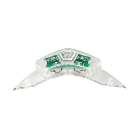 Luce posteriore a 4 Led per casco ciclo (1/3)