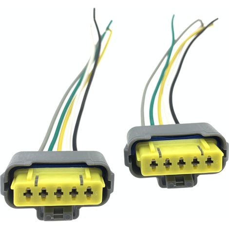 Compatible avec les Peugeot 307, 308, 408, C5 et Sega : connecteur de pompe à carburant électronique/pompe à essence (1/5)