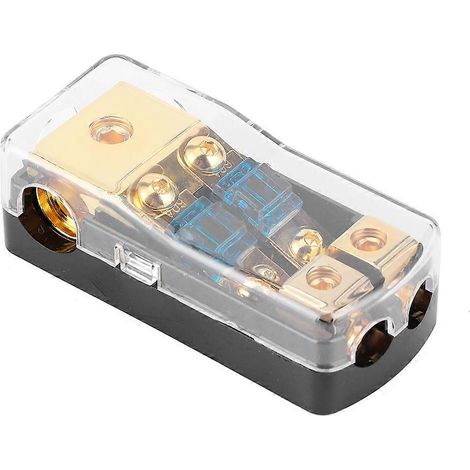 Distributeur de fusibles ANL bidirectionnel 60 A compatible avec les systèmes audio de voiture (1/5)
