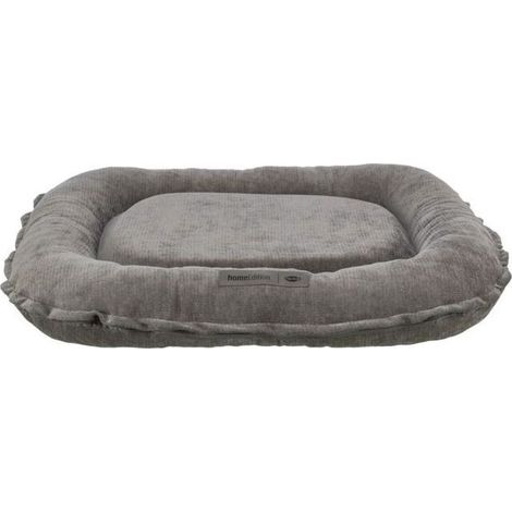 Cuscino per cane - TRIXIE - Vital LENNOX - Tessuto ciniglia - Ovale - 70 x 55 cm - Grigio