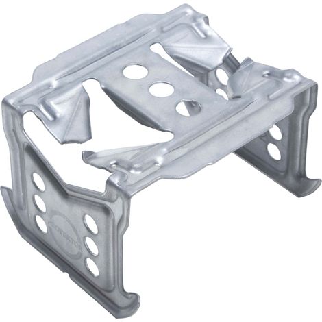Connecteurs en croix pour profilés de plafond 100 pièces – Acier galvanisé – Résistant à la corrosion – Pour CD 60/27 – Mise en place rapide – Protektor