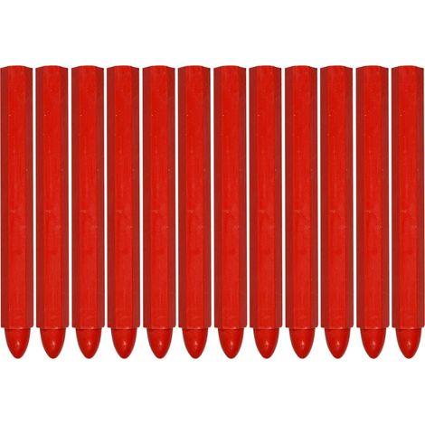 Technische Markierkreide, Signierkreide ROT 12er-Pack (1/4)