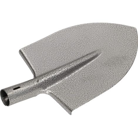KOTARBAU Pelle robuste 300 x 225 mm Pelle de jardinier pour 38 mm de diamètre Pelle en acier pour planter sans lame
