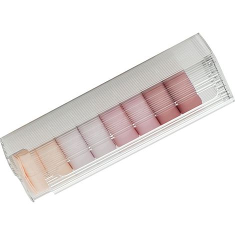 Wandmontierte Aufbewahrungsbox für Unterwäsche, multifunktionaler Organizer für Slips, Socken und andere Unterwäsche, ideal für Badezimmer, Küche oder als transparenter Müllbeutel. (1/5)
