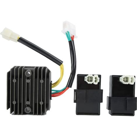 3 pièces/ensemble CDI Double allumage + régulateur redresseur pour XL 600 V Transalp 19891996