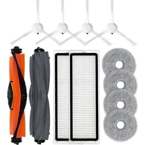 Kit de accesorios para aspiradoras X10, S10 Plus, L10S Ultra y W10S Pro: Repuestos para los cepillos laterales principales.