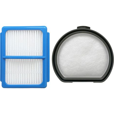 Filtre pour aspirateur Electrolux ASKQX9/QX9-1-50IB/QX9-1-ALRG, lot de 2, noir. - AquaForge (1/4)
