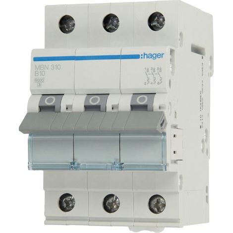 Interruptor 10a característica b 6kA