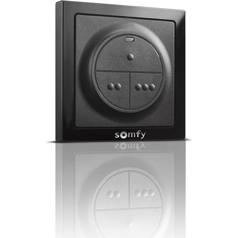 SOMFY 1870781 - Commande murale radio RTS - Pour commander 3 motorisations RTS