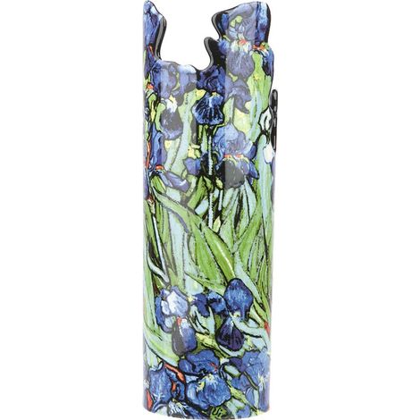 Vase en céramique silhouette Van Gogh - Les Iris (1/3)