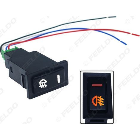 Compatible with the fog light/work light switches and 12V wiring harness of the Nissan Qashqai/Tiida/Amella/Juke (1/5)